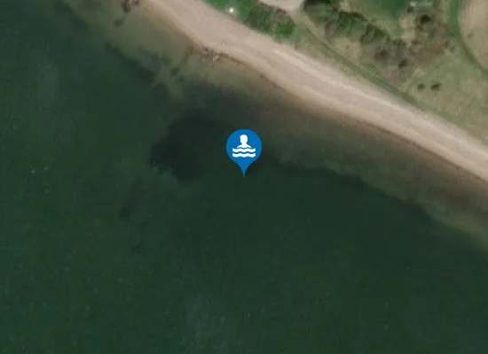 Satellite image of HOSTRUP STRAND