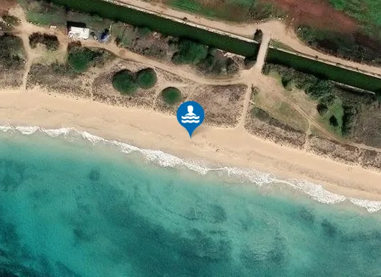 Satellite image of Spiaggia libera