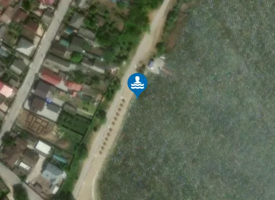 Satellite image of Plaja Delia
