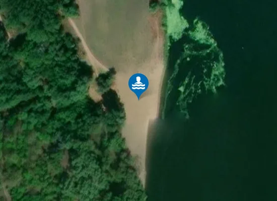 Satellite image of Plaja Criuleni