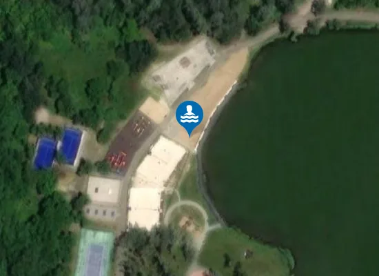 Satellite image of Plaja „La Izvor”
