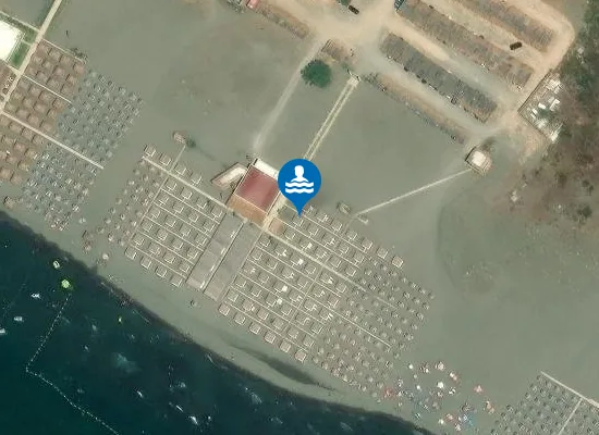 Satellite image of MarBuena Beach