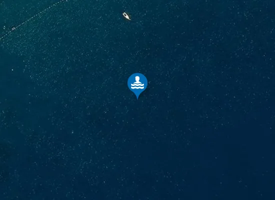 Satellite image of Plaža Jaz