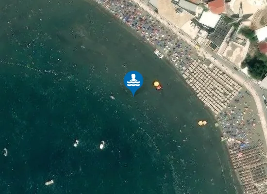 Satellite image of Mala plaža - Plazhi i Vogël