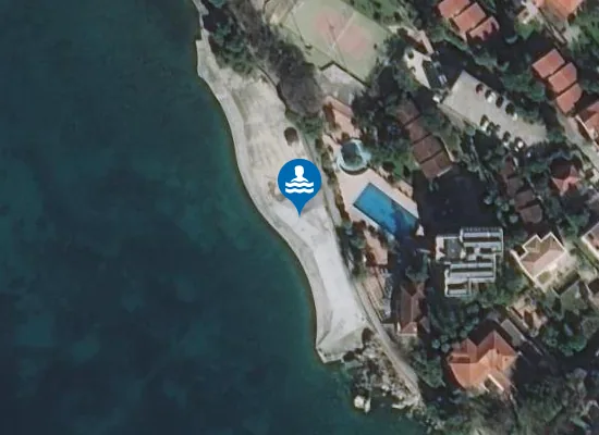 Satellite image of Topla