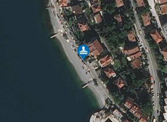 Satellite image of Kotorska plaža