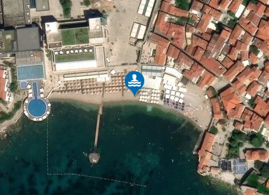 Satellite image of Ričardova glava