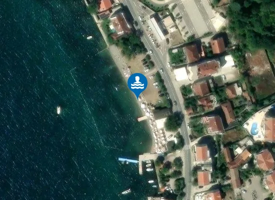 Satellite image of Pomodna plaža