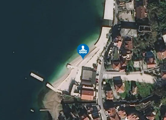 Satellite image of Vaikiki