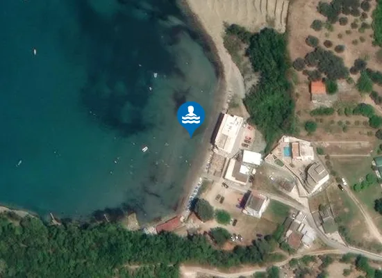 Satellite image of Plazhi i Rakitës