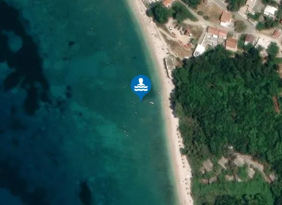 Satellite image of Plazhi i Krruçit