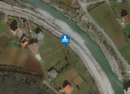 Satellite image of Cijevna - Kod Ljuljanovića