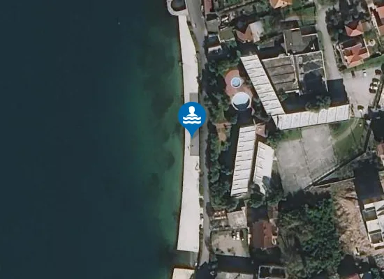 Satellite image of Donja Lastva