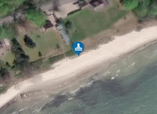 Satellite image of GL. STRANDSKOV