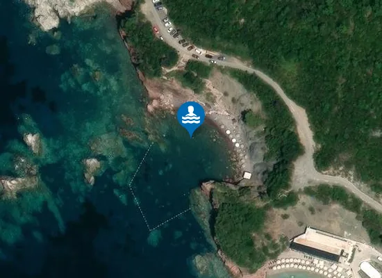 Satellite image of FKK Crvena glavica