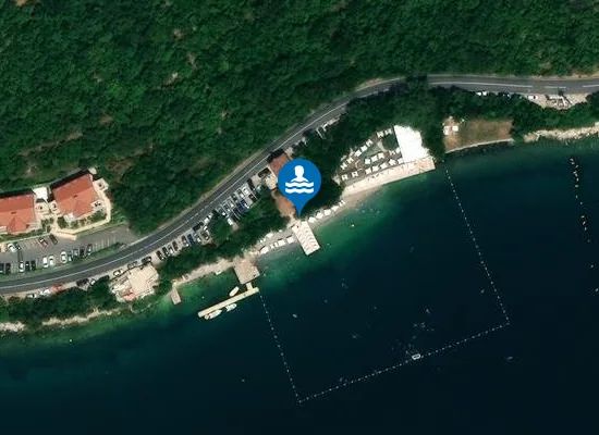 Satellite image of Bajova kula