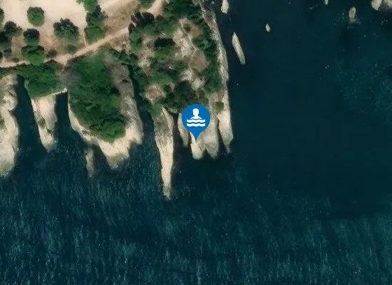 Satellite image of Plazhi Paneuropa