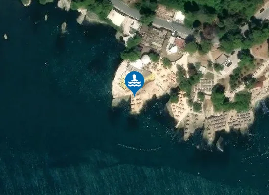 Satellite image of Far Beach