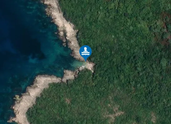 Satellite image of Davudova plaža