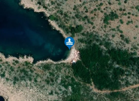 Satellite image of Bigovica