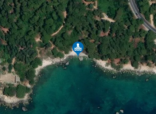 Satellite image of FKK Ratac