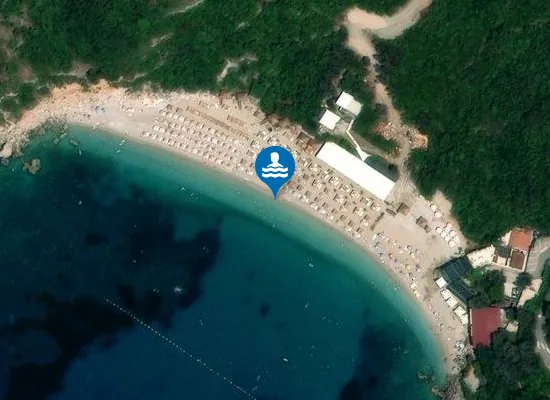 Satellite image of Drobni pijesak