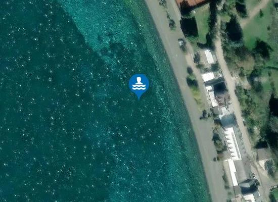 Satellite image of Metropolis Beach
