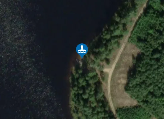 Satellite image of Pomost i plaża