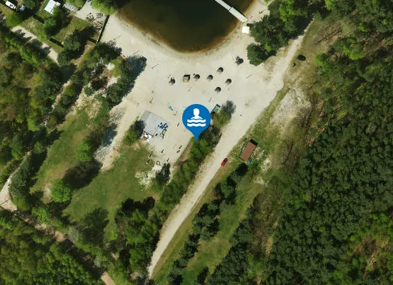 Satellite image of Ośrodek Rekreacyjny Tropicana Mielec