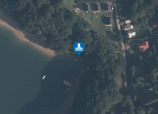 Satellite image of Zielona plaża