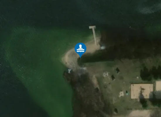 Satellite image of Plaża Gminna w Orlu