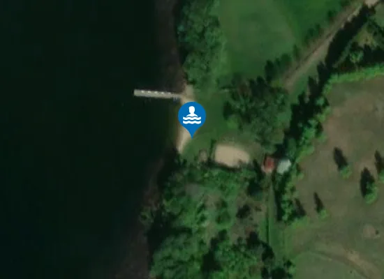 Satellite image of Plaża Wiejska