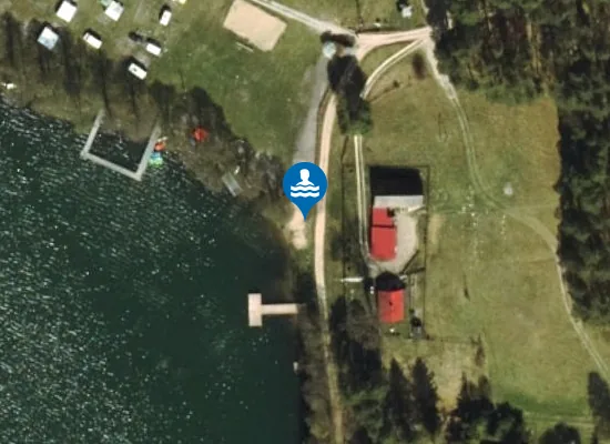 Satellite image of Plaża wiejska Dłużek