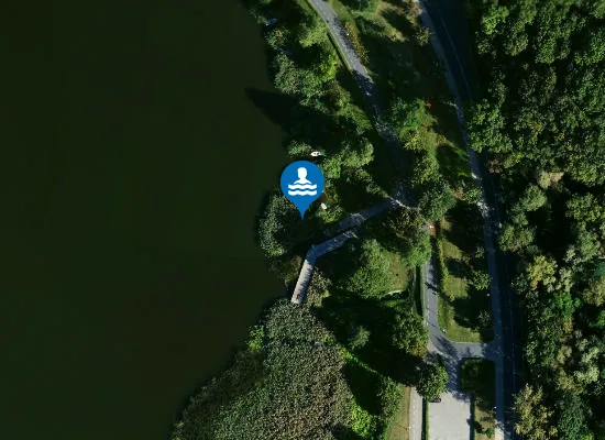 Satellite image of Plaża dla psów
