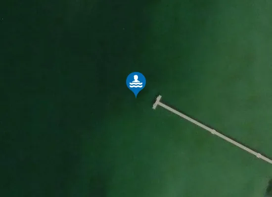 Satellite image of FREDERIKSDAL FRIBAD