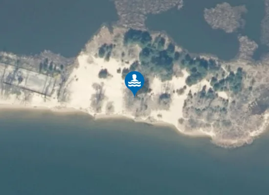 Satellite image of Plaża Naturystyczna Turawa
