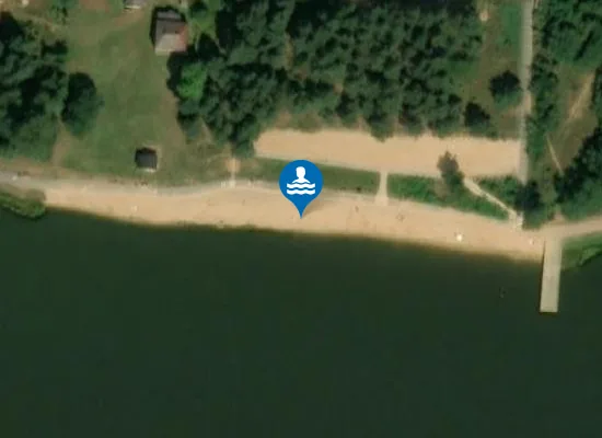 Satellite image of Kąpielisko Jastrząb