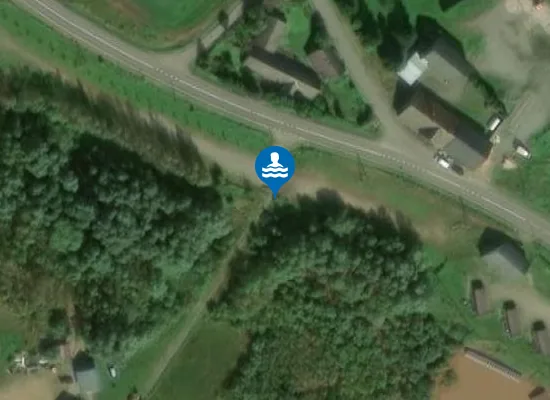 Satellite image of Plaża Gorzuchów