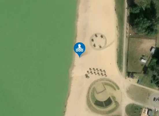 Satellite image of Zalew Karczunek