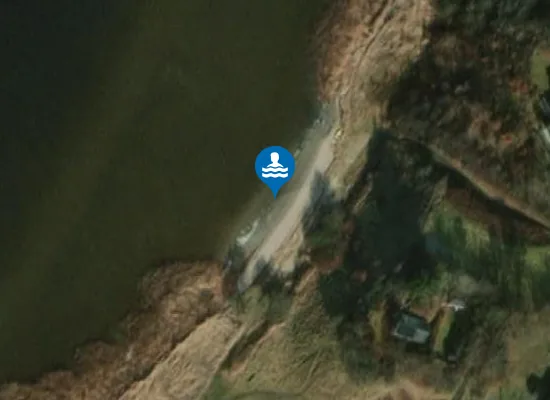 Satellite image of HJARBÆK FJORD, HJARBÆK STRANDPARK