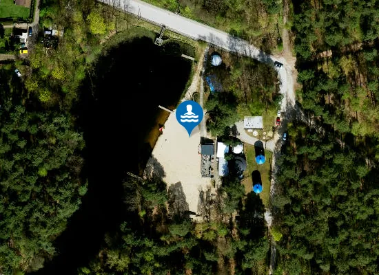 Satellite image of Kąpielisko nad Lindą