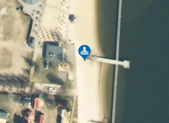 Satellite image of Plaża Chmielniki
