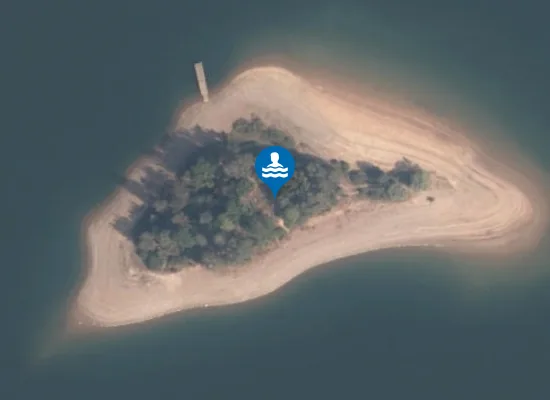 Satellite image of Wyspa Mała
