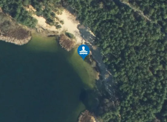 Satellite image of Plaża Piecki