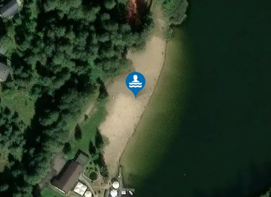 Satellite image of Plaża Rogoźnik I