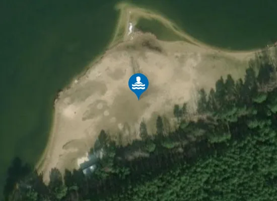 Satellite image of Plaża Karolinów
