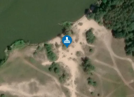 Satellite image of Plaża Wieżba
