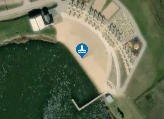 Satellite image of Plaża Miejska Korycin