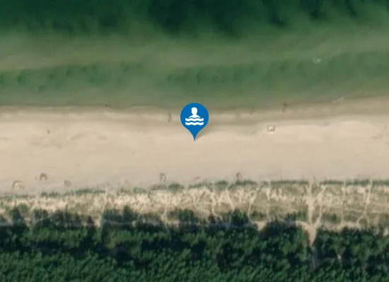 Satellite image of Plaża Naturystów