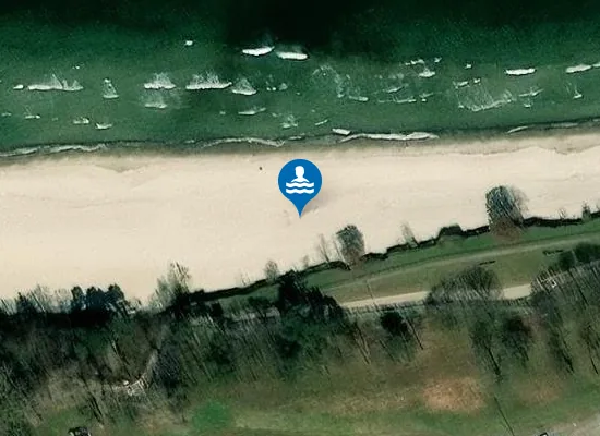 Satellite image of Plaża dla psów